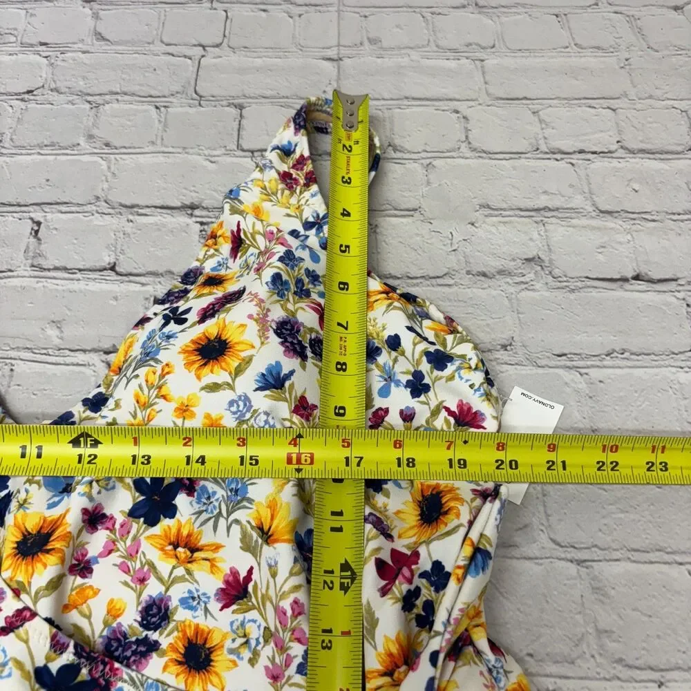 NWT Old Navy Women One Piece Swimsuit Dress Size 3X Floral D018 -7 - Picture 4 of 16